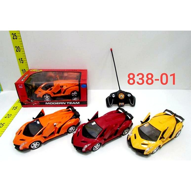 Mainan Anak Laki Laki RC Mobil Sport Modern Team Remote Control Buka Pintu Murah