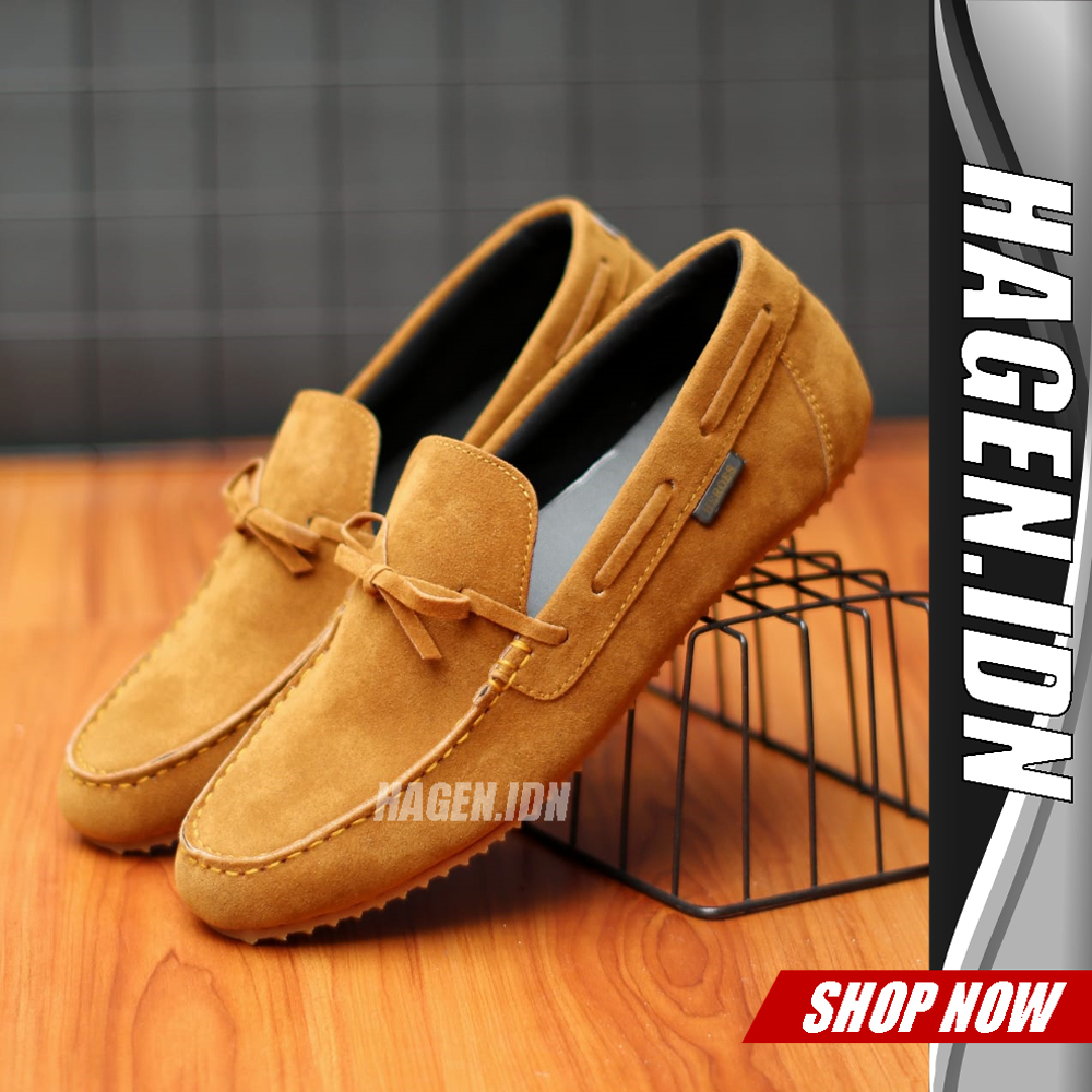 HGN Leedoo Sepatu Slip On Pria Casual Keren Original Santai