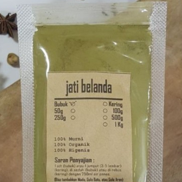 

BUBUK TERBAIK JAMU GUAZUMA/ JATI BELANDA KERING 500 GRAM