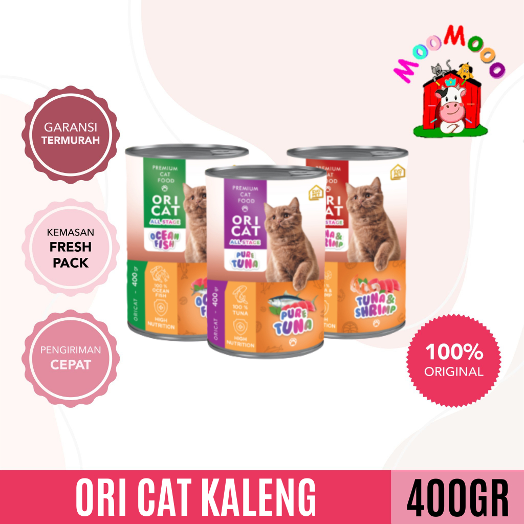 Ori Cat All Stage Kaleng 400gr / Wet Food Cat / Makanan Kucing Basah