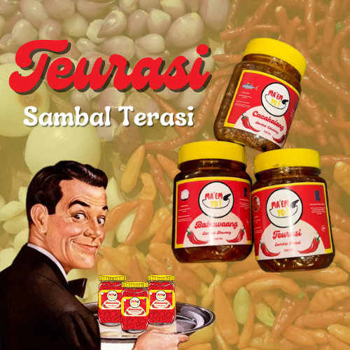 

Ma'em Yo! - TEURASI/SAMBAL TERASI 200 GRAM