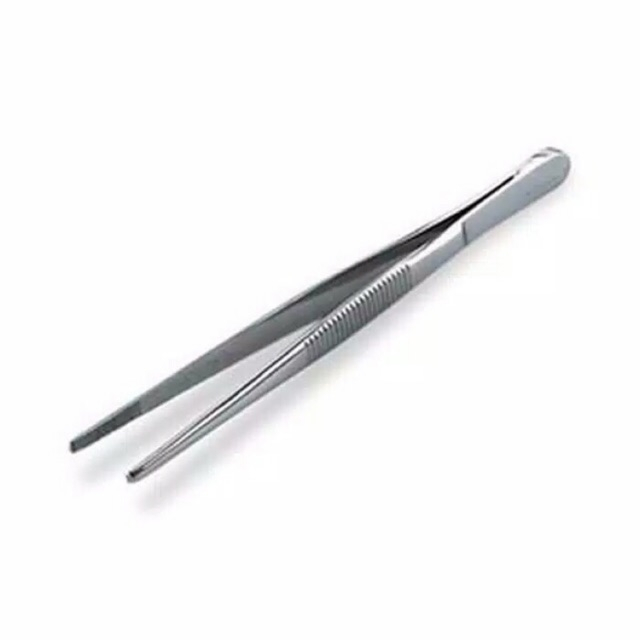 Pinset Anatomi Medis Stainless/ Pinset Anatomis / Dressing Forceps 14cm 18cm
