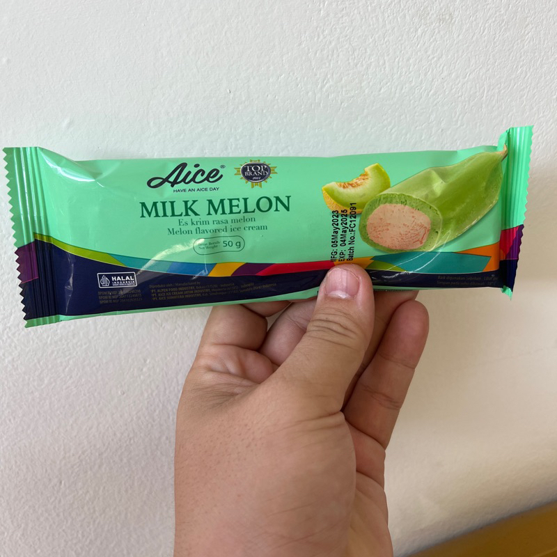 

Es Krim Aice Milk Melon