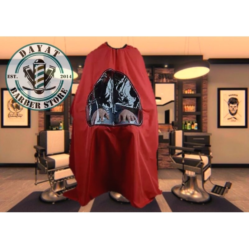 Kain Cukur kip potong transparan kip barber kip cukur cape barber cape hairdressing cape barber kep