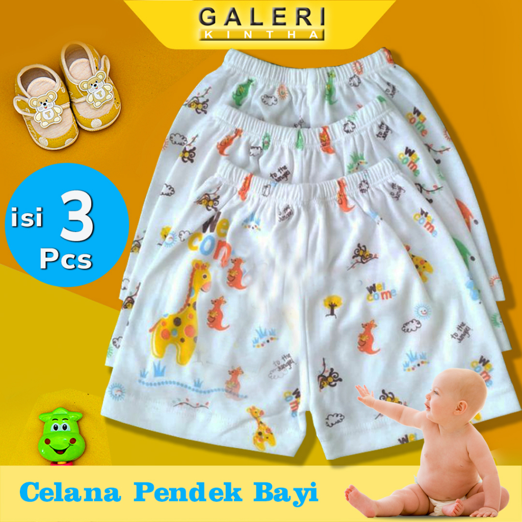 Celana Pendek Bayi Laki Laki Newborn