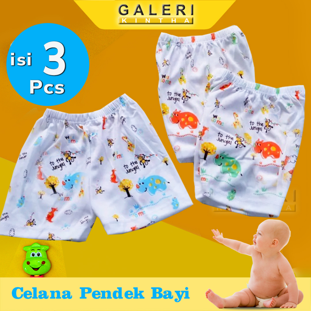 Celana Pendek Bayi Laki Laki Newborn