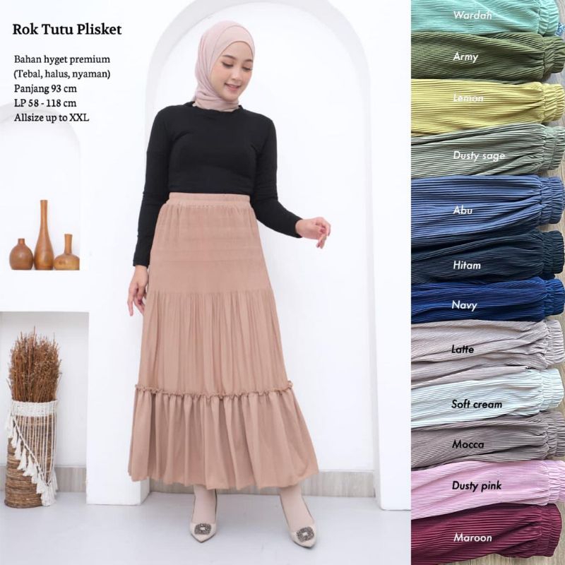 ROK Plisket TUTU //JF4253