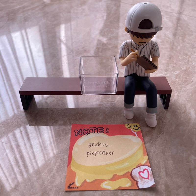 [ART TOY ONLY] bts jungkook jk art toy hyyh the most beautiful moment in life photocard pc rare limi