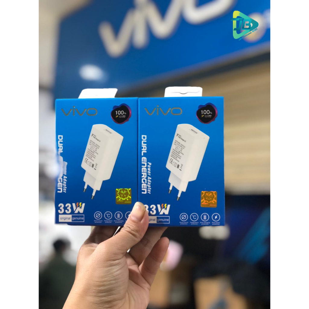 BATOK ADAPTER / KEPALA CHARGER VIVO 33WATT ORIGINAL 100% FAST CHARGER VIVO Y91 Y93 Y95 Y91C Y71 Y81 Y83 Y20 Y30 Y50 Y01 Y02 Y16 Y22 Y35 Y12 Y15 Y17 Y19 V11 V11PRO V15 V15PRO V19 V20 V21 V23 V25 V27 V27E Z1PRO S1PRO X30 X50 X60 PRO X70 PRO JB8871