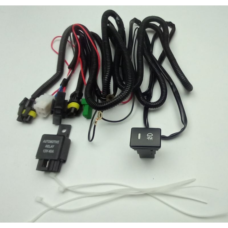 Kabel foglamp UNIVERSAL/Kabel foglamp mobil Avanza ,Xenia ,Agya ,Ayla ,Calya ,Sigra ,Innova ,Mobilio