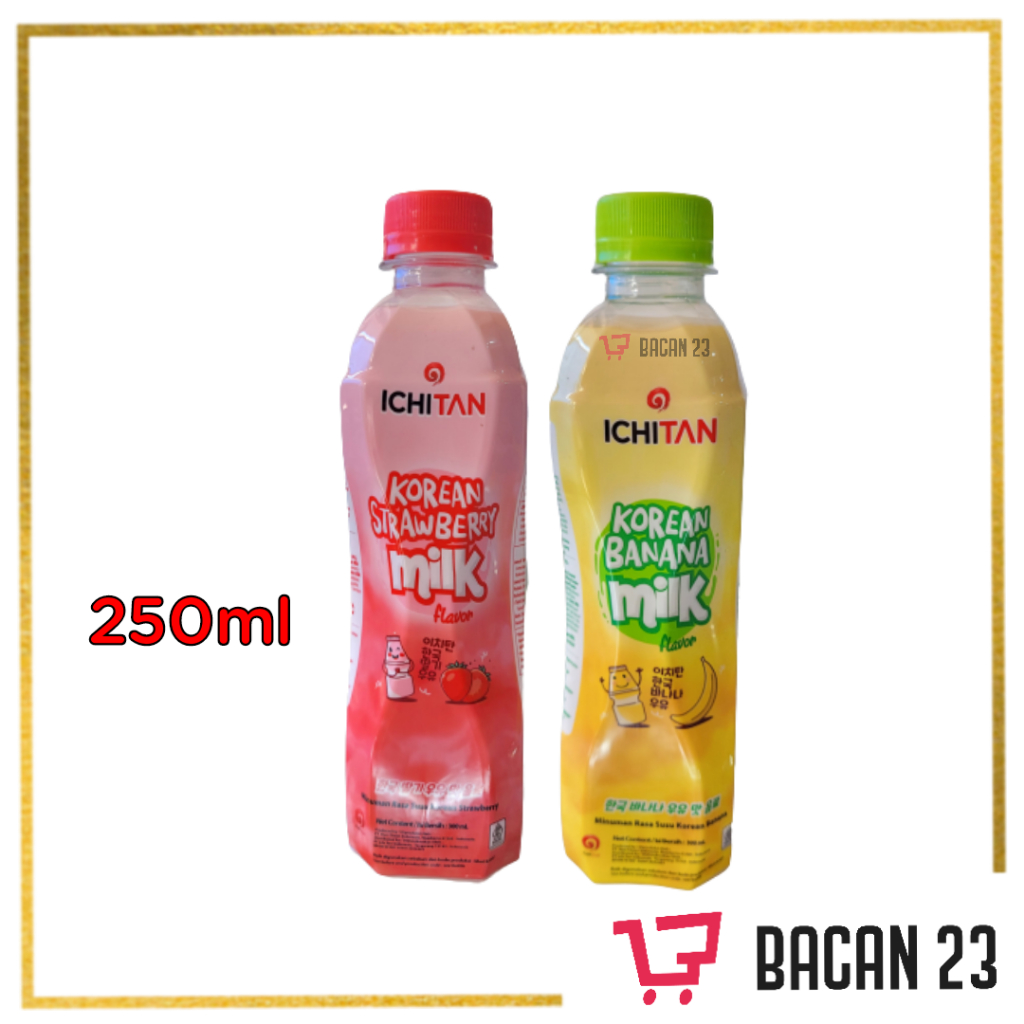 Ichitan Korean Milk (300ml) (Strawberry-Banana) / Bacan23