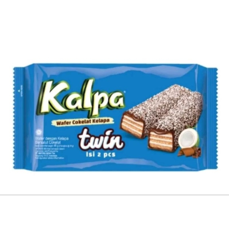 

Kalpa Wafer Coklat Kelapa Twin Pack isi 2 x 22 gr