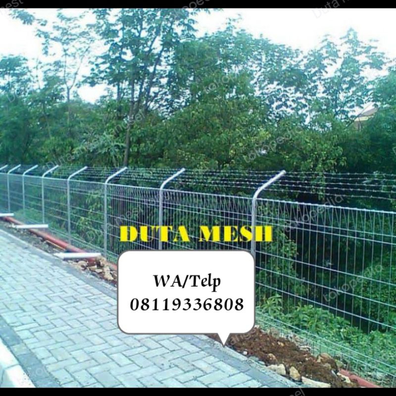 Pagar Brc 120Cm dia 7mm galpanis