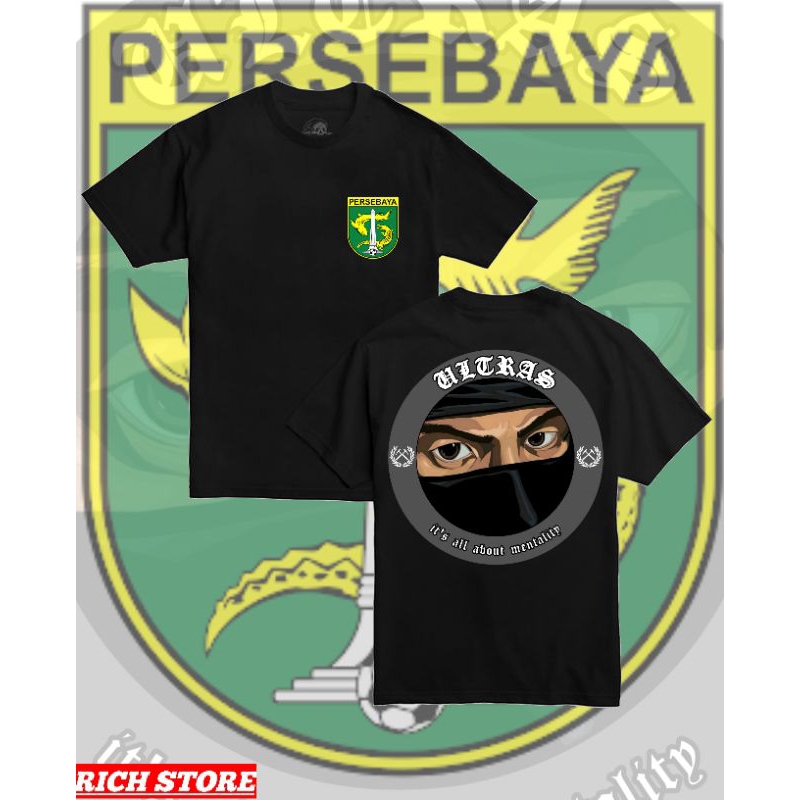 KAOS PERSEBAYA SURABAYA FANS/KAOS ULTRAS PERSEBAYA [TS-ULTPSBY 2ogo]