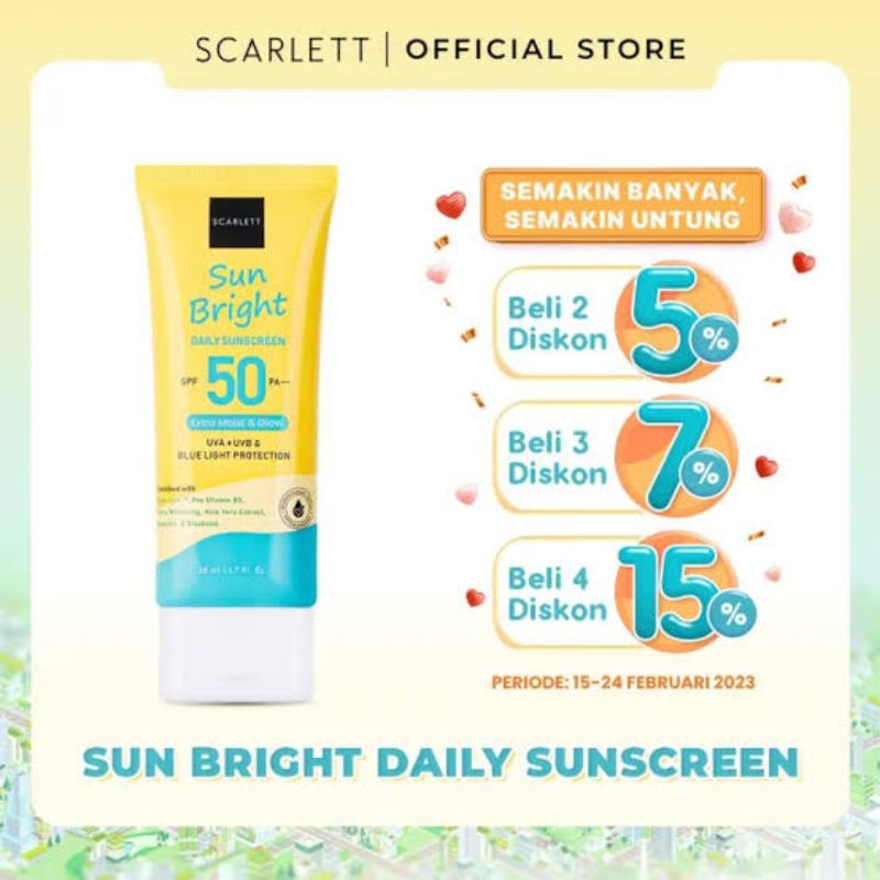 SUNSCREEN SCARLETT SPF 50