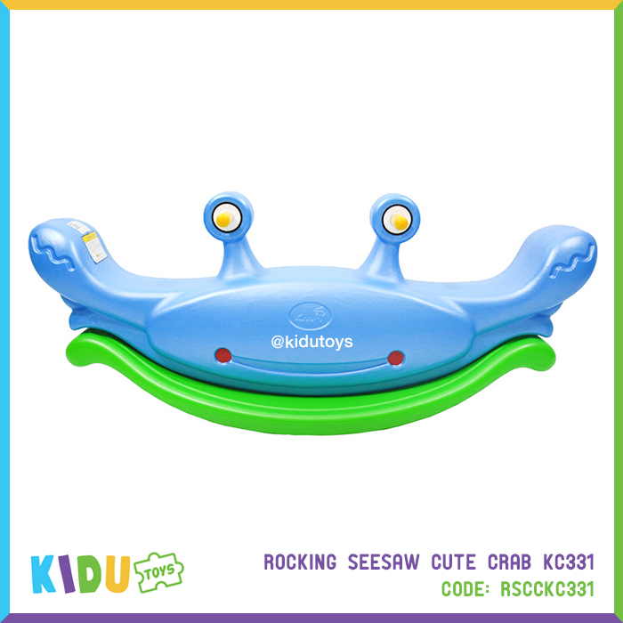 Mainan Anak Jungkat Jungkit  Rocking Seesaw Cute Crab KC331 Kidu Toys