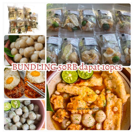 

Bundling Baso Aci 50rb dapat 10pcs