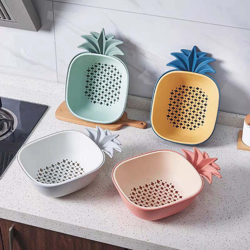 Baskom Plastik Saringan Serbaguna | Baskom Plastik Saring | Basin | Baskom Cuci sayuran dan buah