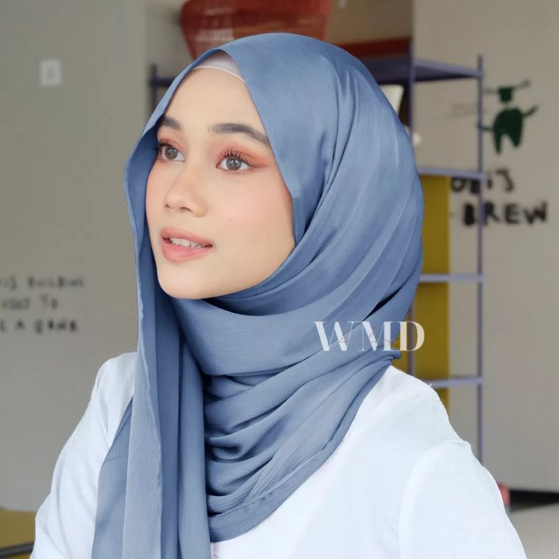 HIJAB PASHMINA SILK - LUXURY PASHMINA SILK MALAYSIA NEW BAHAN SHIMER