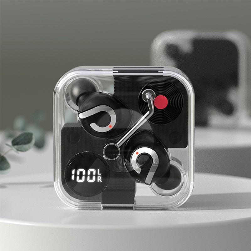 【COD】Viqoo E89 Gaming Earphone Headset Bluetooth TWS Earphone Earbuds Transparant Dual Mode Music Bluetooth TWS- T67