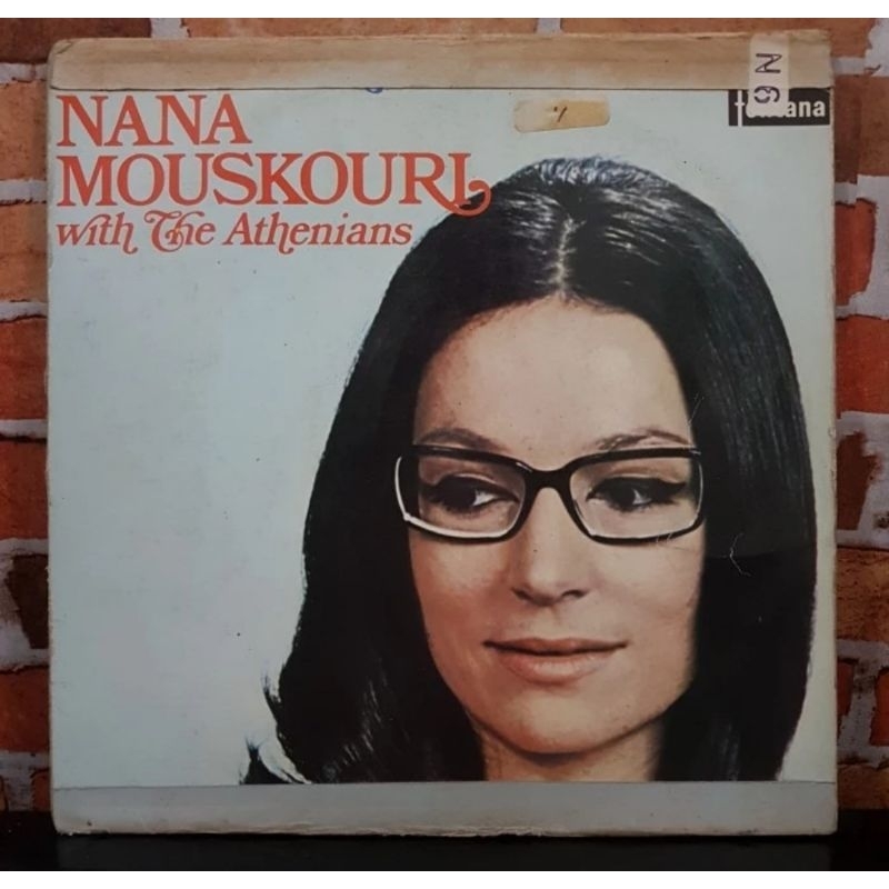 Vinyl Piringan Hitam 12 inch Nana Mouskouri-Over And Over