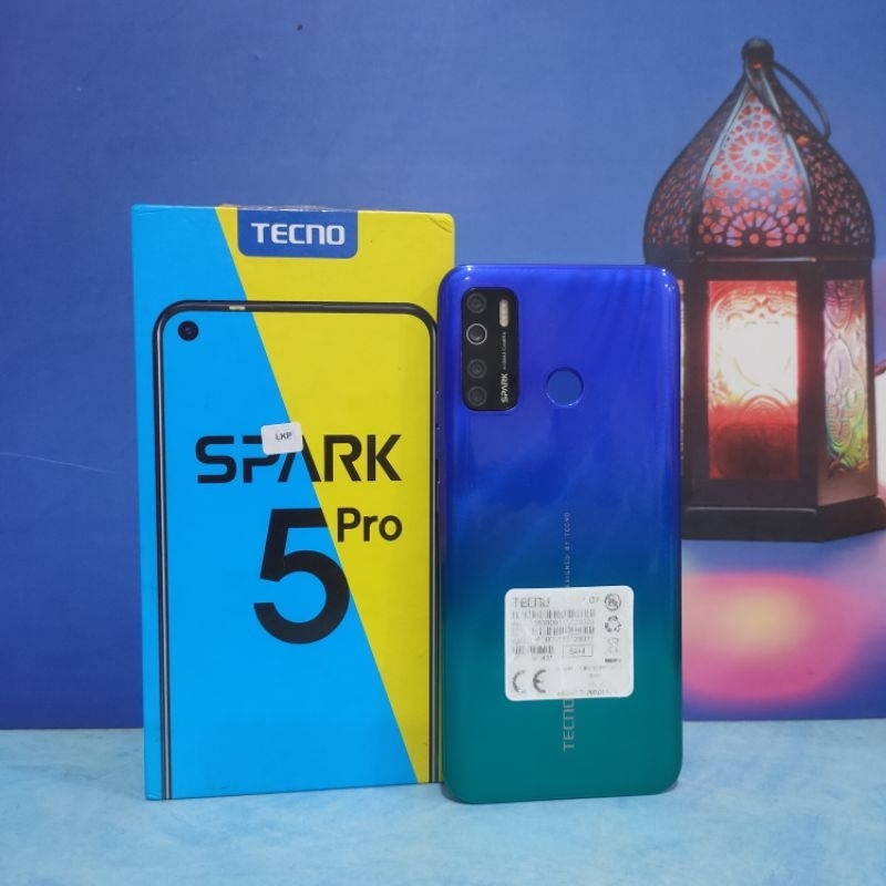 Tecno Spark 5 pro 4/64 second fullset original