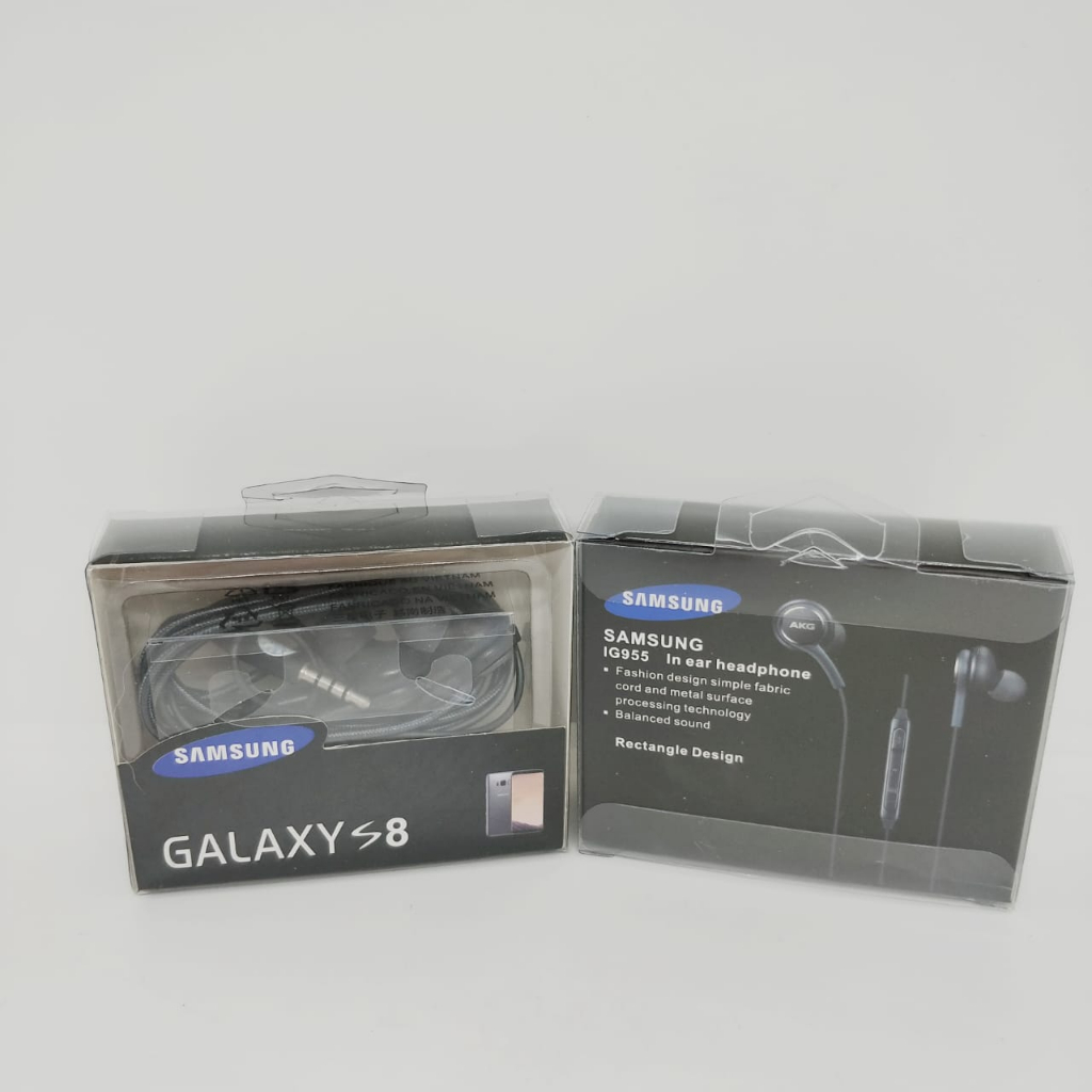 HANDSFREE AKG S8 MIKA IG955 HF SAMSUNG GALAXY ORIGINAL SOUND SUPER BASS FOR ALL SMARTPHONE PROMO SEN