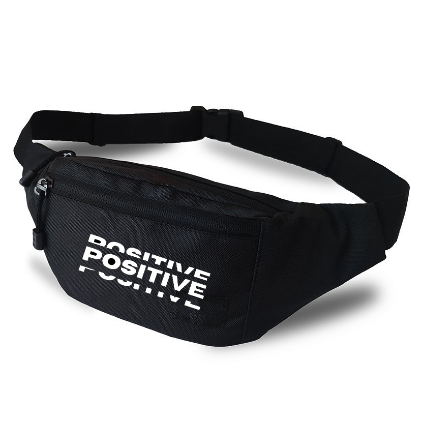 Tas Selempang Pinggang Waistbag Lari Mini Pria Wanita POSITIVE