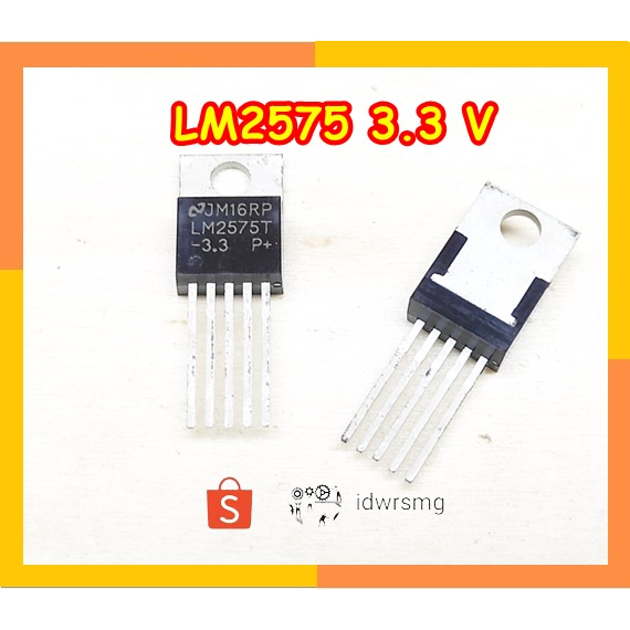 LM2575 LM2575T LM 2575T 2575 T -3.3V P+ Switcher 1A Voltage Regulator