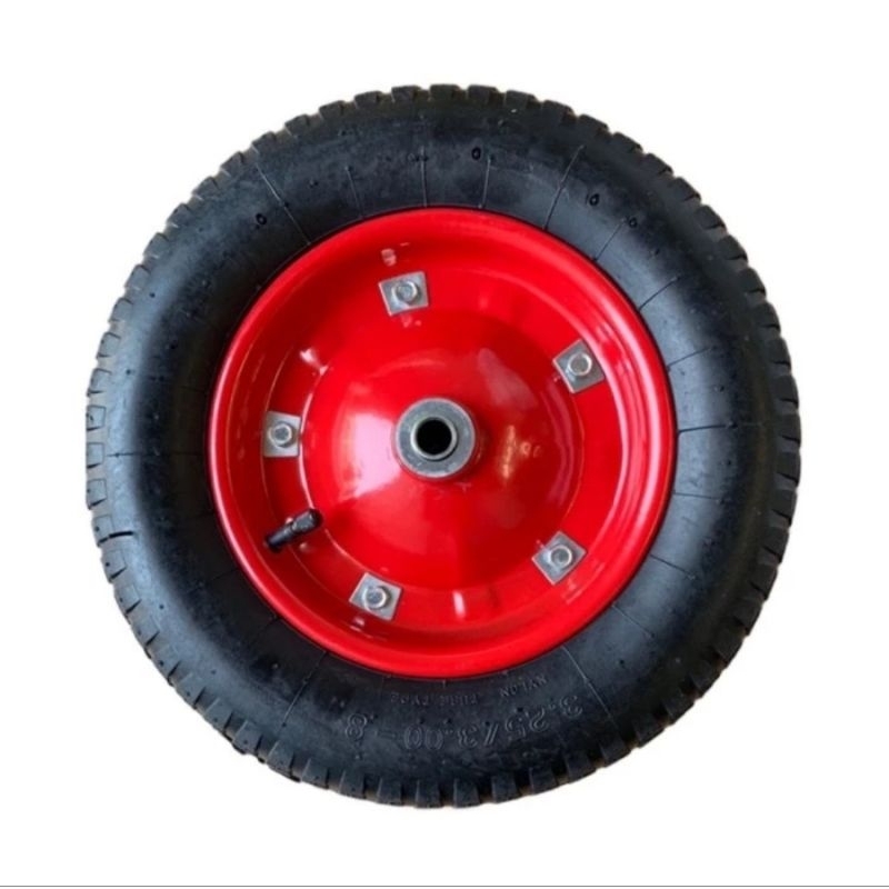 Roda arco ban hidup . Roda gerobak pasir. Ban arco komplit.