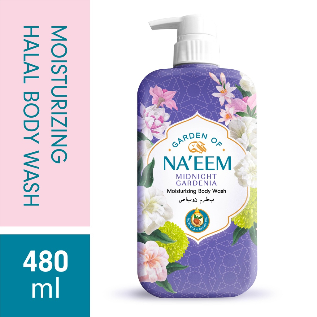 GARDEN OF NA'EEM Moisturizing Body Wash 480mL Pump