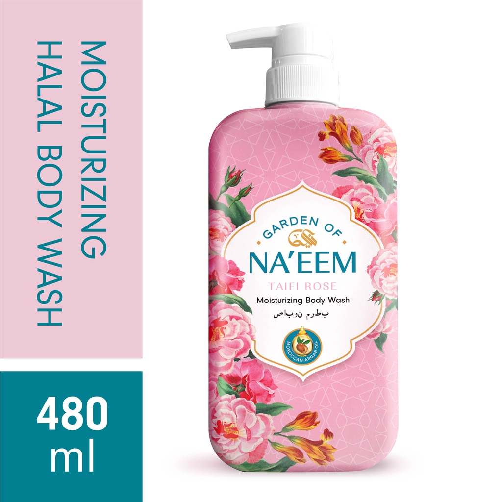 GARDEN OF NA'EEM Moisturizing Body Wash 480mL Pump