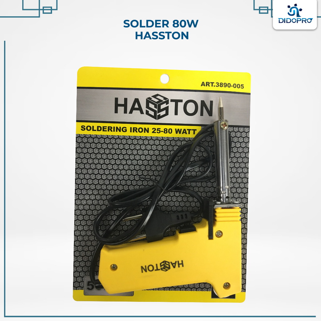 Solder Listrik 80 Watt Hasston Prohex Ujung Lancip