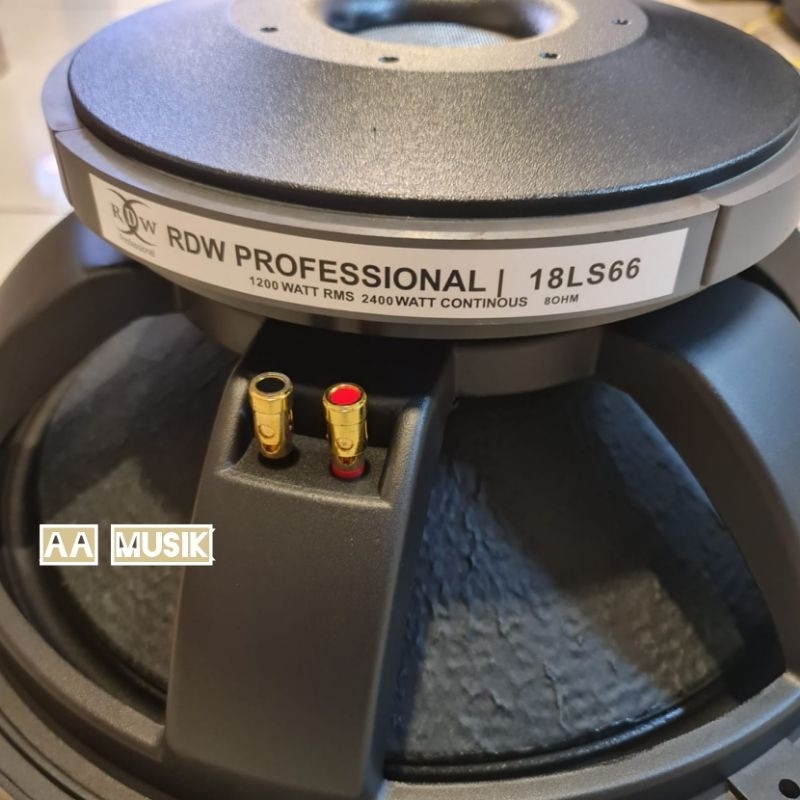 SPEAKER COMPONENT RDW 18LS66 18 INCH VOICE COIL 5 INCH ORIGINAL 18 LS 66