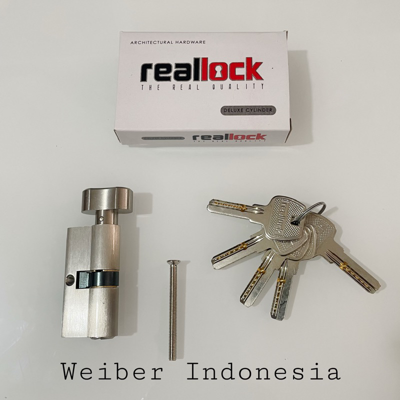 Cylinder Reallock TC KK 60 MM SN/Silinder Kunci Pintu