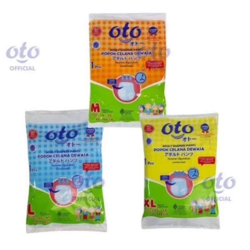 Oto M | Popok dewasa | tipe celana