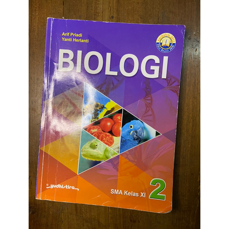 

Buku Biologi Kelas 11 XI SMA Yudhistira Kurikulum 2013 Bekas