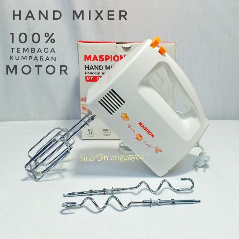 HAND MIXER MASPION MT 1150 MIXER TANGAN MASPION 1150 HAND MIXER TANGAN