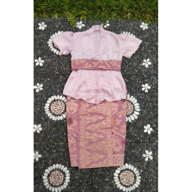 kebaya payet anak/ kebaya anak/ kamen anak