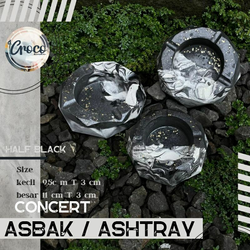 Asbak Aesthetic / Dekorasi meja / Barang unik