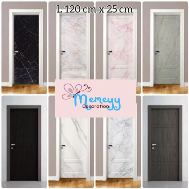 Wallpaper Dinding Furniture Dapur Waterproof Anti Noda dan Panas Motif Marmer Marble Serat Kayu Polo