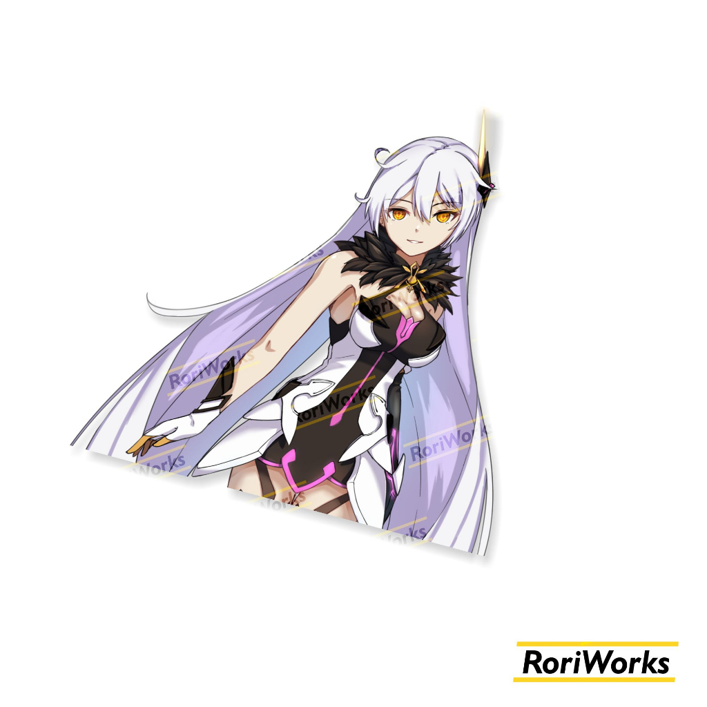 Stiker Kiss cut - Kiana (Herrscher of the Void) | Honkai Impact 3