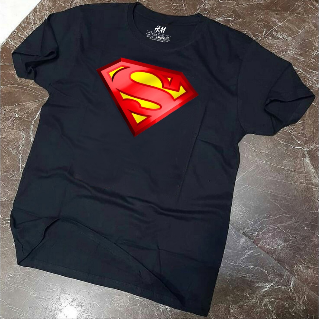 kaos distro pria wanita dewasa superman