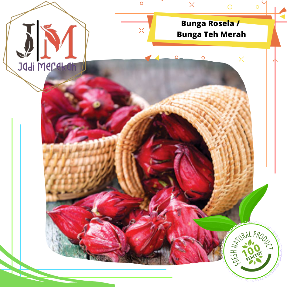 

[JM SoFresh] - Bunga Rosella / Bunga Asam Kumbang / Bunga Asam Paya / Bunga Asam Susur