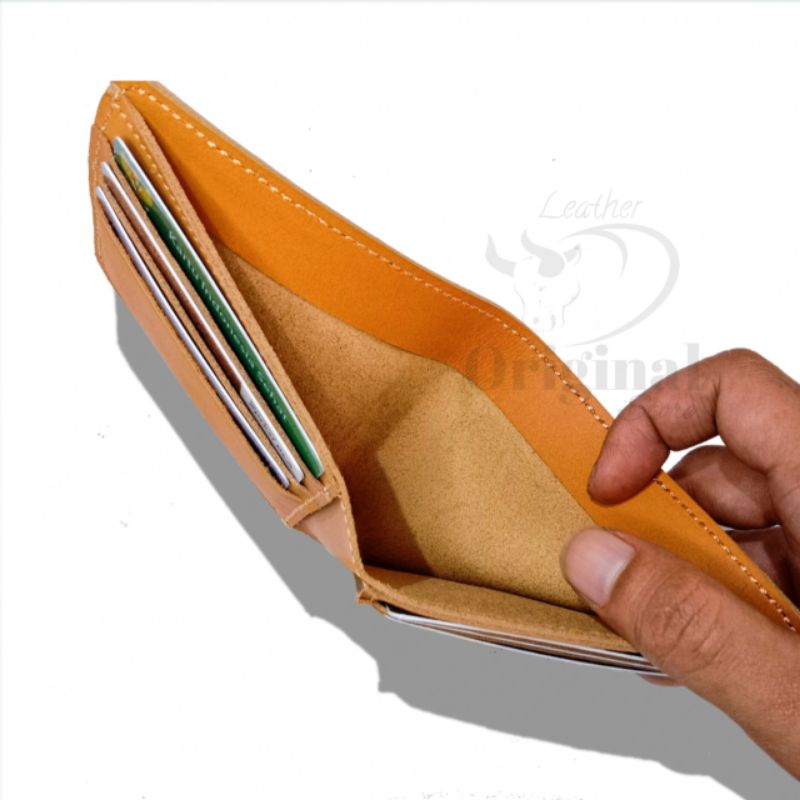Dompet Kulit Pria Full Kulit Asli Luar Dalam / Dompet Rabok