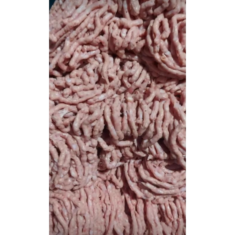 Raw food fresh / daging giling ayam 1kg untuk makanan kucing/anjing