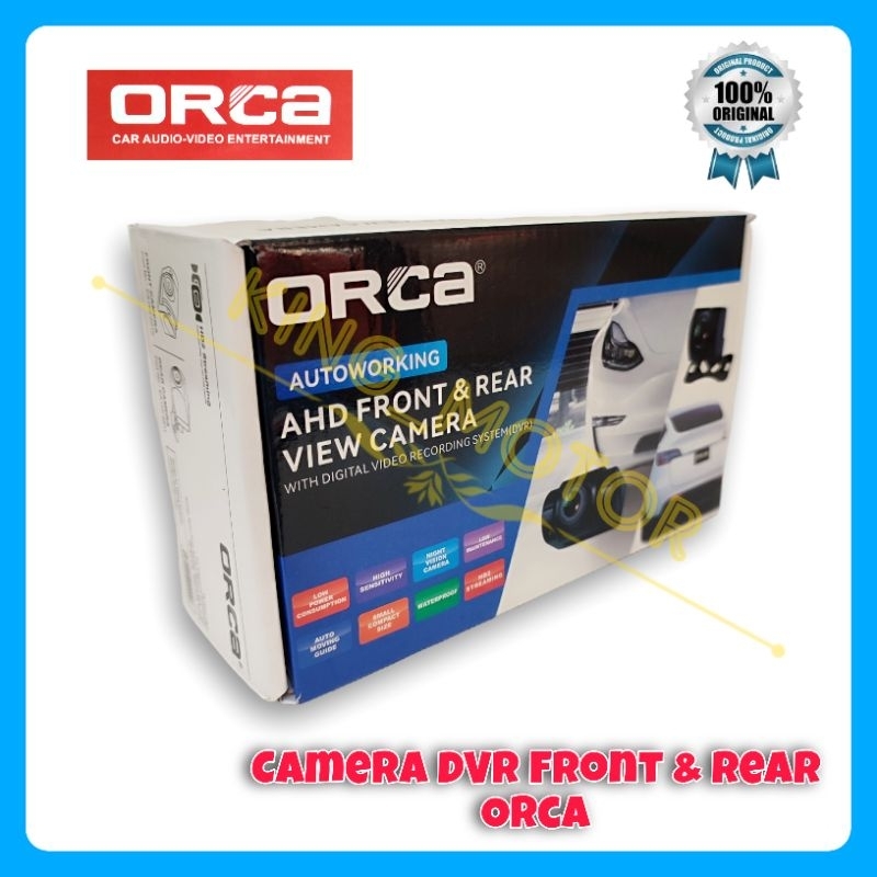 Camera Kamera DVR Orca Front &amp; Rear AHD-1080P