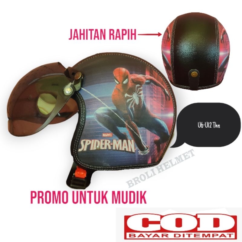 HELM BOGO ANAK JUNIOR 6-12TAHUN/HELM BOGO ANAK/HELM BOGO JUNIOR/HELM JUNIOR ANAK/helm anak karakter/