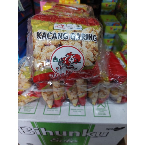 

KACANG KULIT DUA KELINCI 16GR 1 PACK ISI 10 - PASAR REBO PURWAKARTA