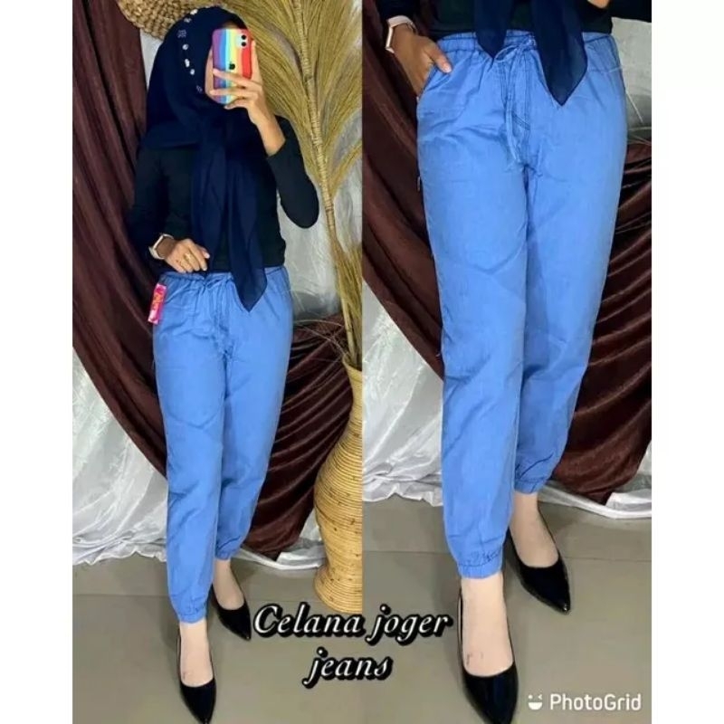 KULOT JEANS LOVE/JOGER JEANS/ROK JEANS